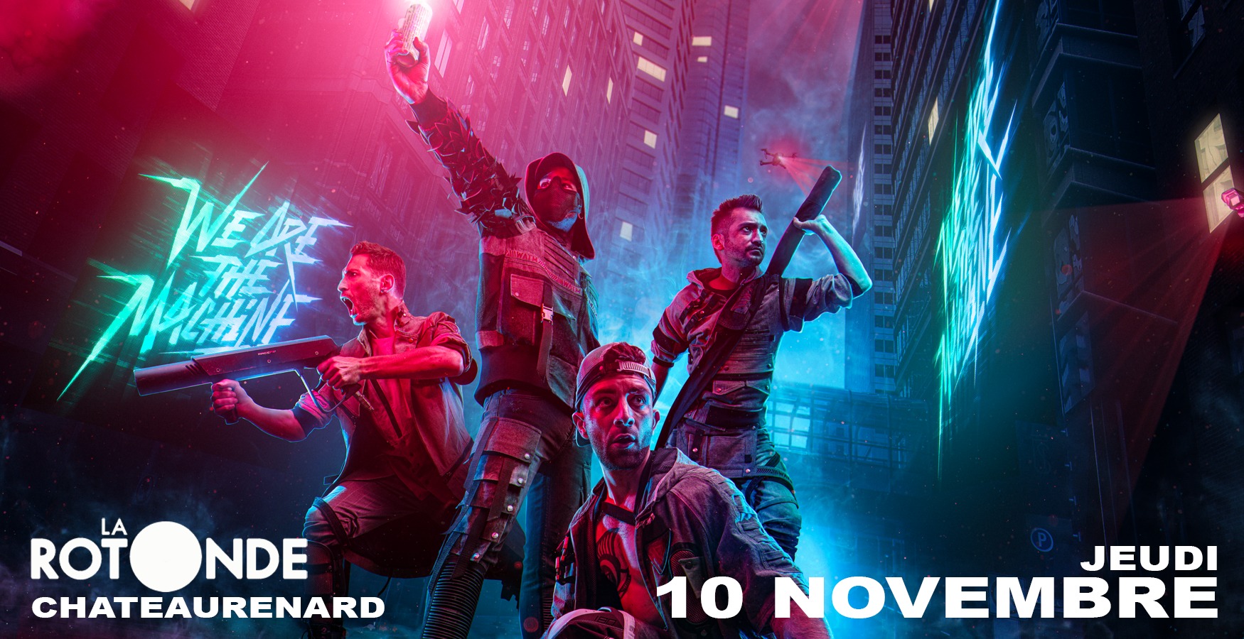 CONCERT : LA P'TITE FUMEE A LA ROTONDE LE JEUDI 10 NOVEMBRE